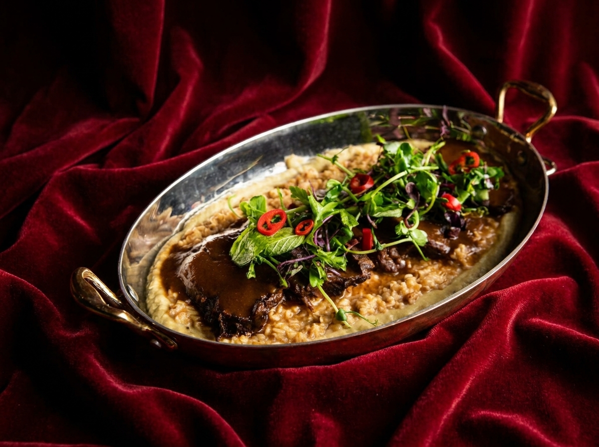 Beef yanaklı firik For 1 person