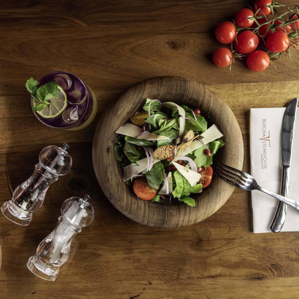 Parmesan Pomegranate Rocket