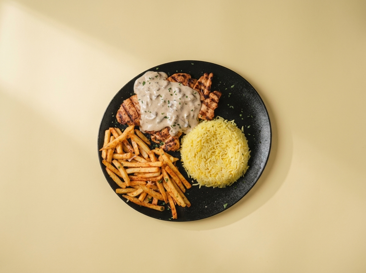 Chicken with mushroom sauce