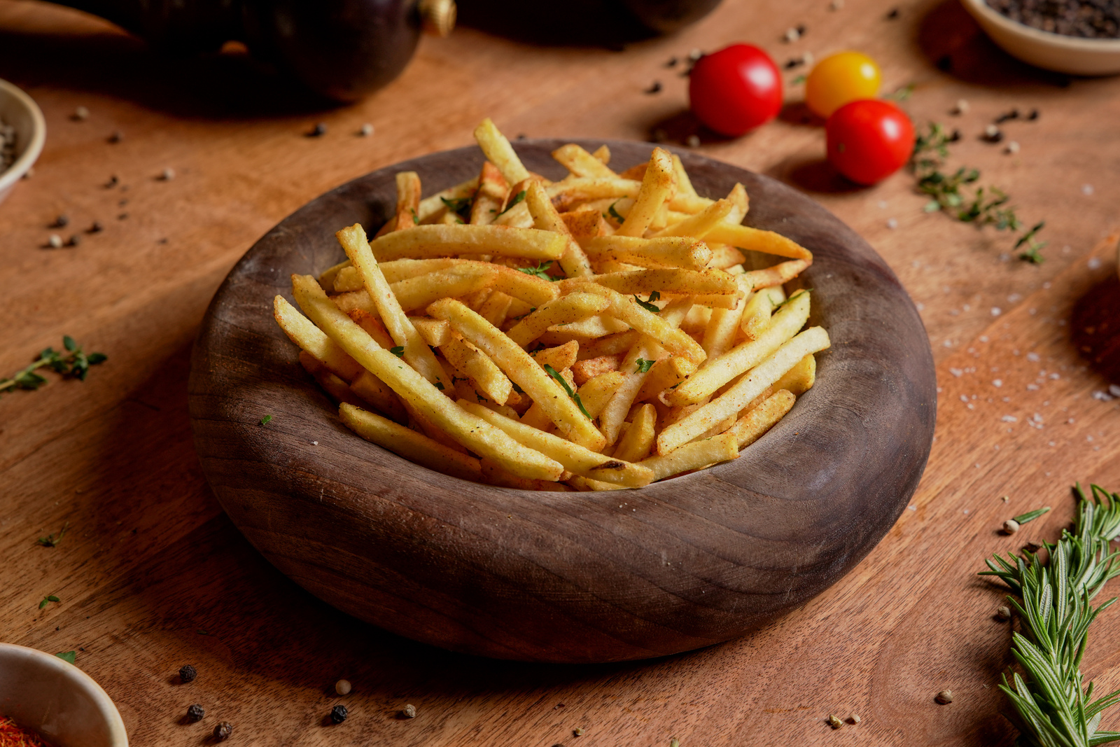 Fresh Spiced French fries